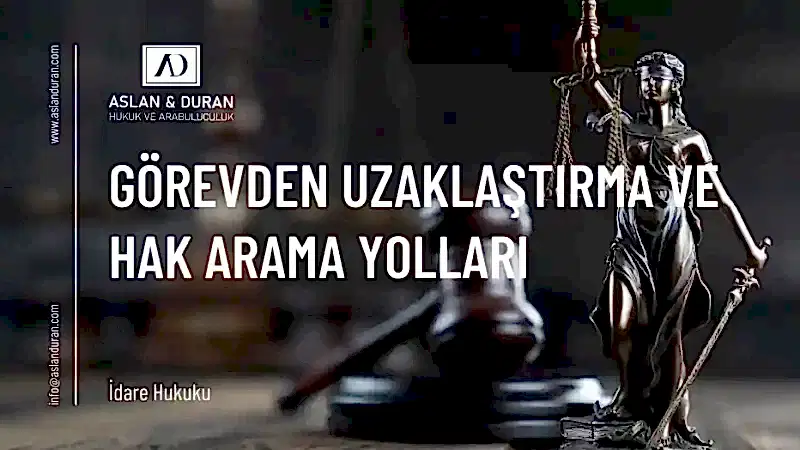 görevden uzaklaştırma