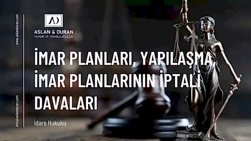 imar planının iptali davası