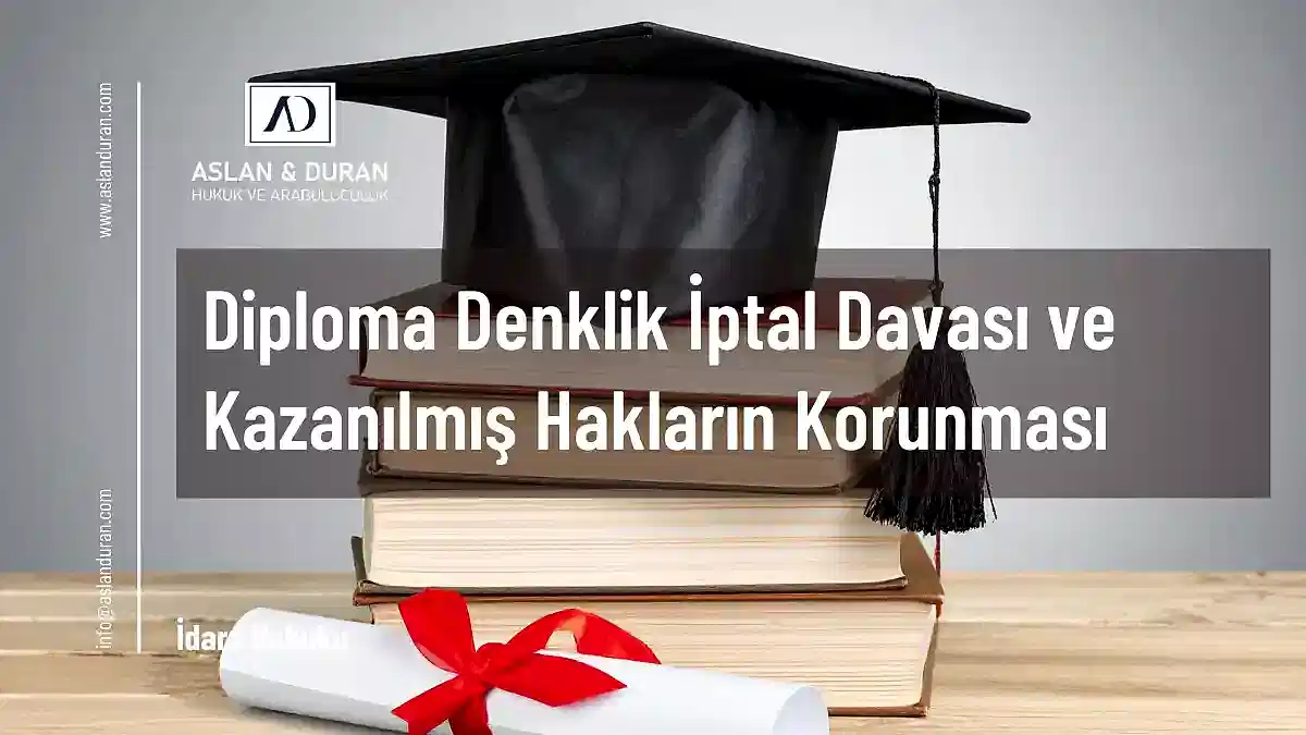diploma denklik iptal davası