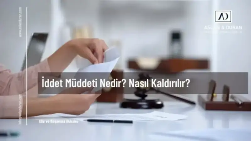 iddet müddeti