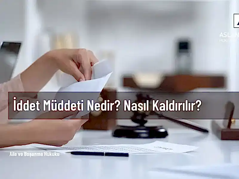 iddet müddeti